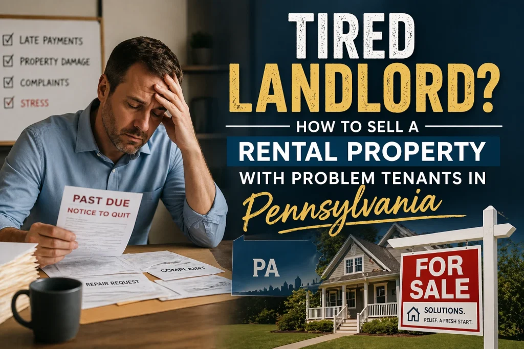 Tired Landlord? How to Sell a Rental Property with Problem Tenants in Pennsylvania (PREVIEW)