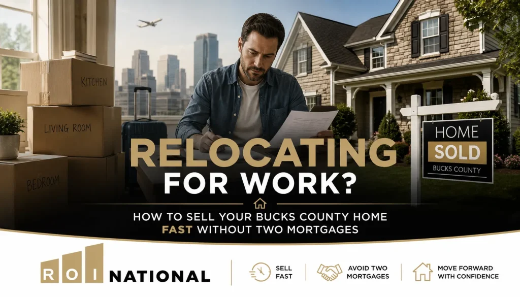 Relocating for Work? How to Sell Your Bucks County Home Fast Without Two Mortgages (PREVIEW)